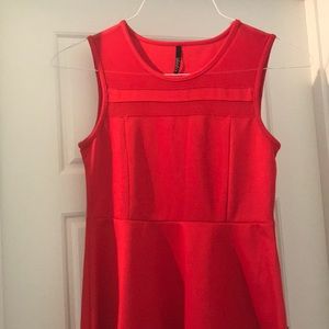 LuLu’s red skater dress